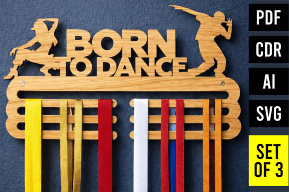 Download Hip Hop Dance Medal Holder SVG Bundle - Bundle Collection