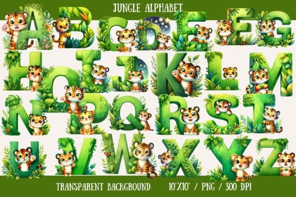 Download Jungle Alphabet - Premium Resources